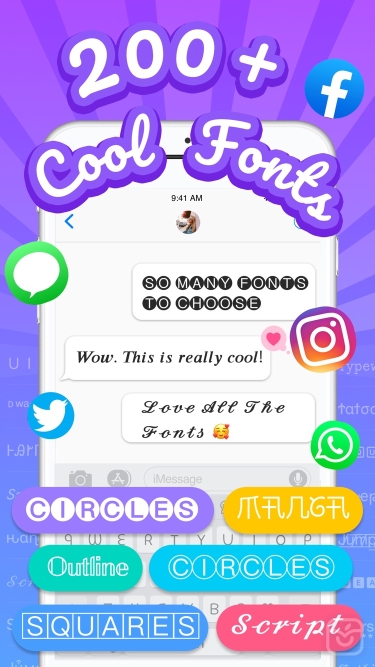 تصاویر Kika Keyboard for iPhone, iPad ++