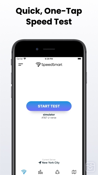 تصاویر Speed Test SpeedSmart Internet ++