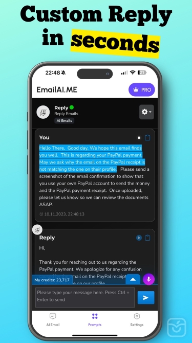 تصاویر AI Email Generator & Writer ++