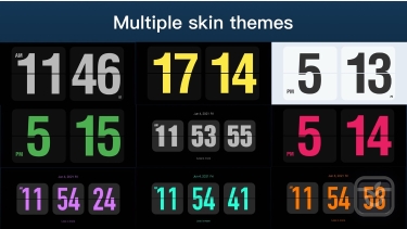 تصاویر Flip Clock Pro - time widgets