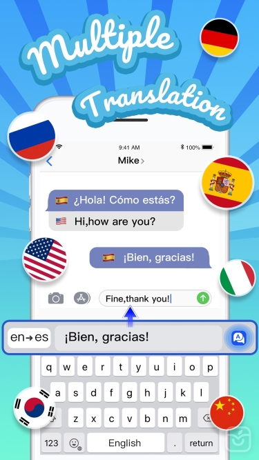 تصاویر Kika Keyboard for iPhone, iPad ++