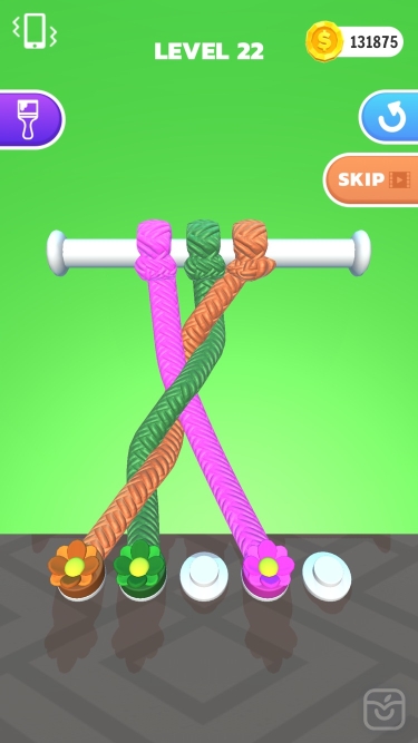 تصاویر Tangle Master 3D | استاد باز کردن گره