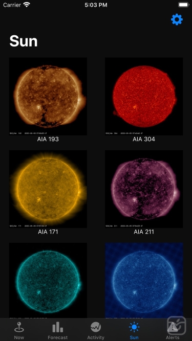 تصاویر Aurora Forecast.