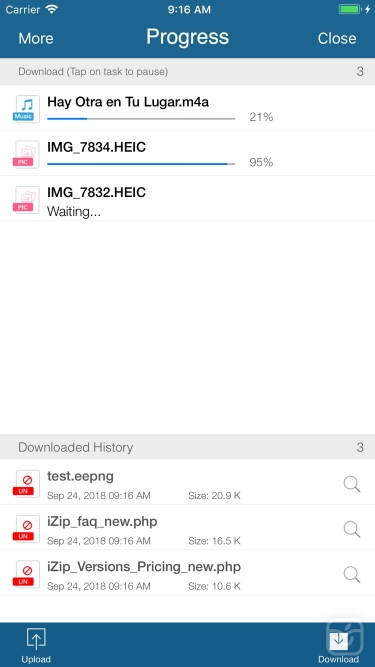 تصاویر iTransfer Pro