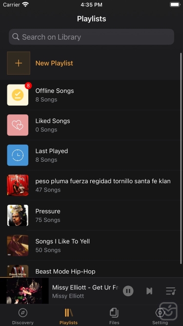 تصاویر Offline: Music Player & Browser ++