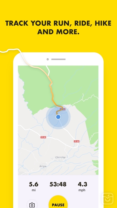 تصاویر Relive: Run, Ride, Hike & more