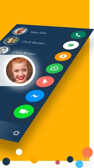 تصاویر drupe - Caller ID & Dialer