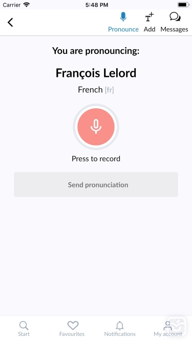 تصاویر Forvo Pronunciation