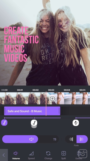 تصاویر Add Background Music To Video ++