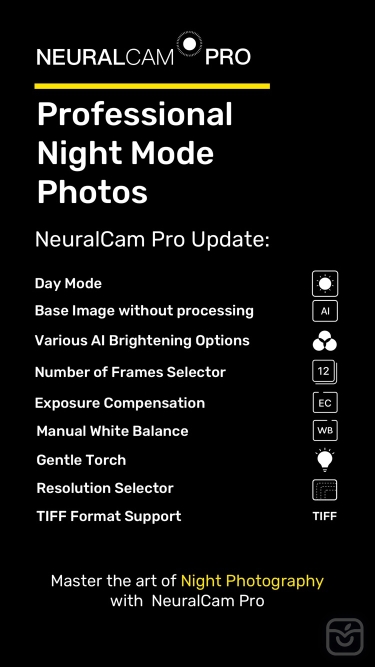 تصاویر NeuralCam: Night Mode & ProCam