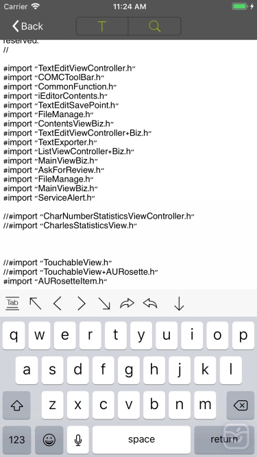تصاویر iEditor Pro – Text Code Editor