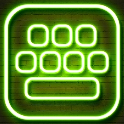 لوگو Neon LED Keyboard – Glow Keyboards for iPhone with Colorful Themes and Fonts