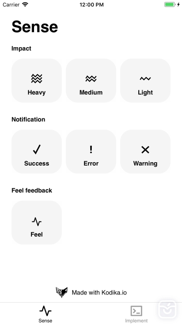 تصاویر Haptic Sense
