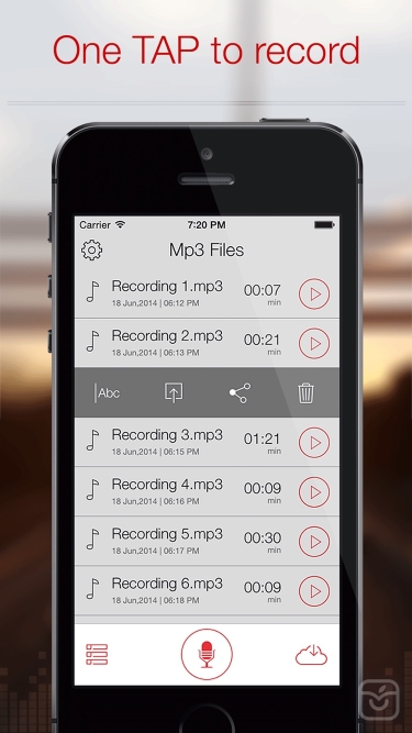 تصاویر Mp3 Recorder : Voice Recorder ++