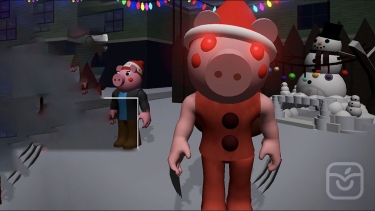 تصاویر Piggy Santa Claus
