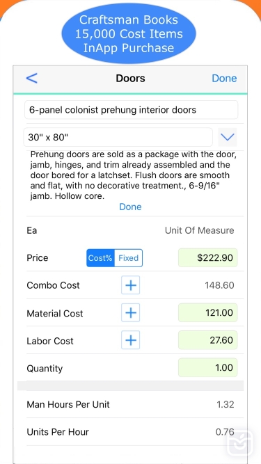 تصاویر Contractor Estimate & Invoice