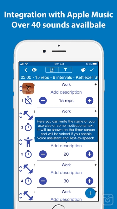 تصاویر Tabata Timer: Interval Timer. ++