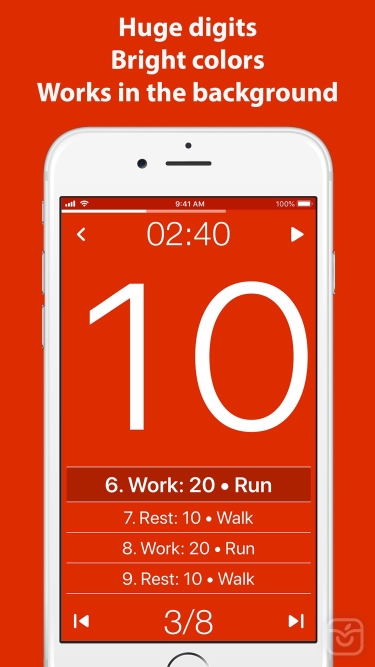 تصاویر Tabata Timer: Interval Timer. ++