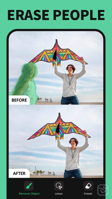 تصاویر Remove Objects: Pic Retouch AI ++
