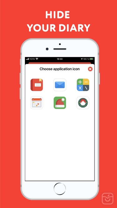 تصاویر Personal diary with password ++