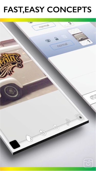 تصاویر Mock-up Art Draw Paint Sketch ++