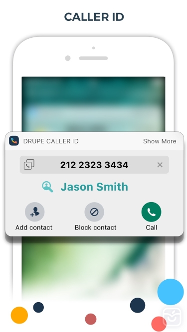 تصاویر drupe - Caller ID & Dialer