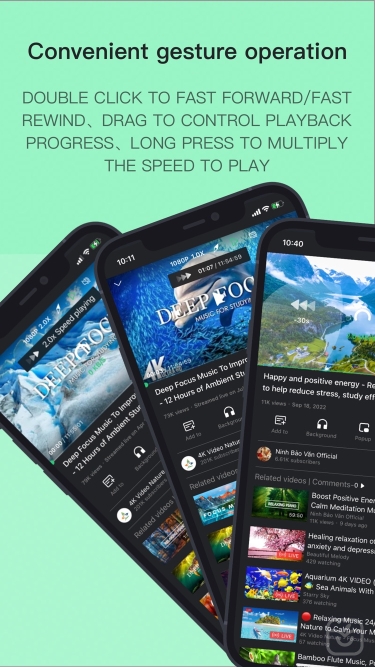 تصاویر TubeMax:Video and Music Player 