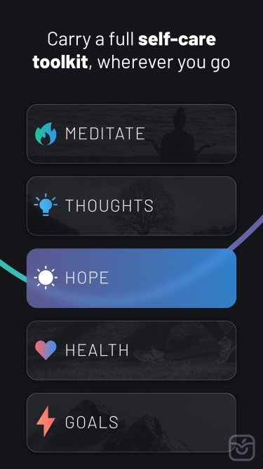 تصاویر Sanvello: Anxiety & Depression