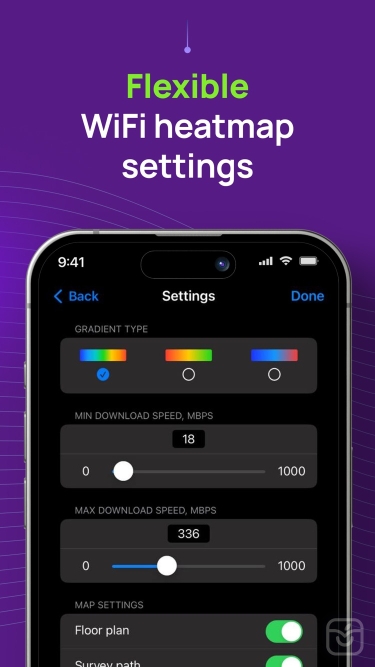 تصاویر NetSpot WiFi Analyzer