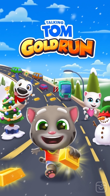 تصاویر Talking Tom Gold Run ++