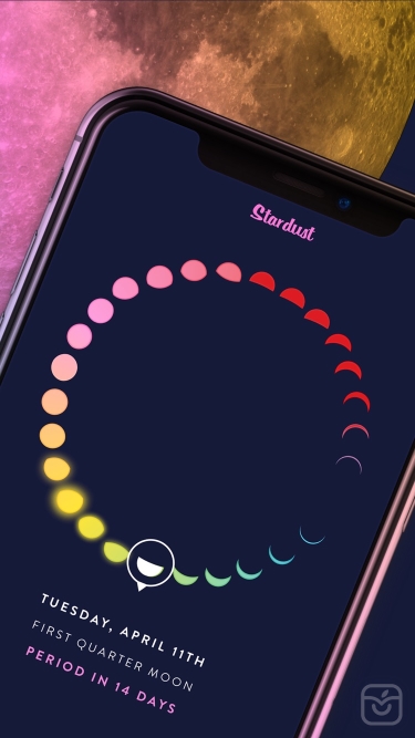 تصاویر Stardust Period Tracker