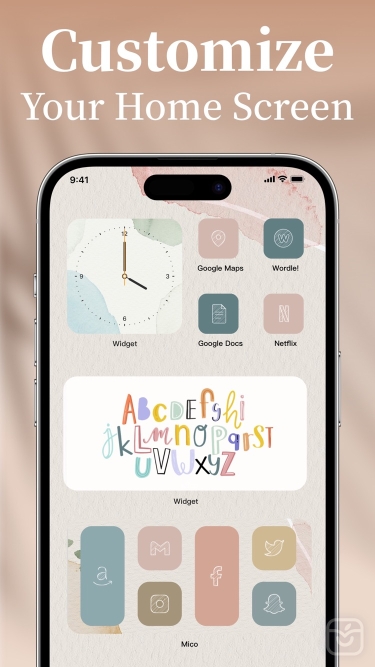 تصاویر Mico- Aesthetic Screen Maker