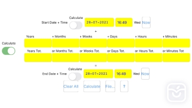 تصاویر TimeDateCalculator