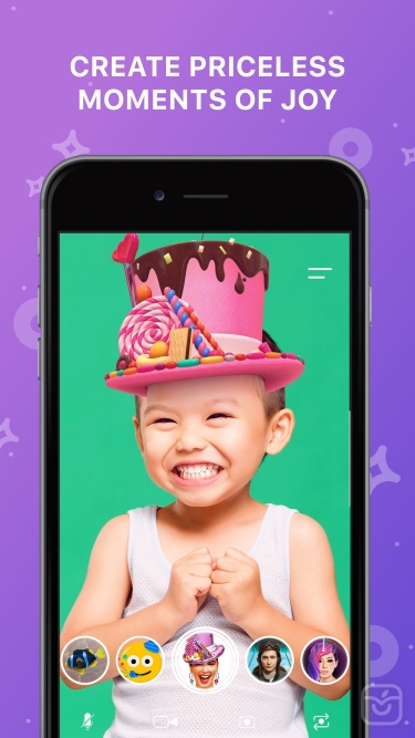 تصاویر FunCam Kids: AR Selfie Filters