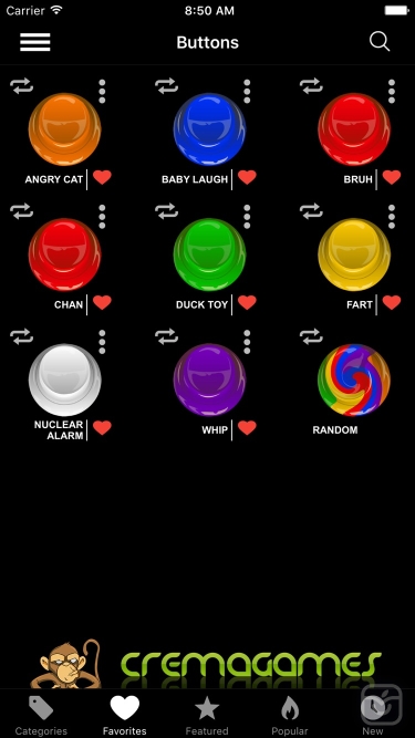 تصاویر Instant Buttons - Funny Sounds