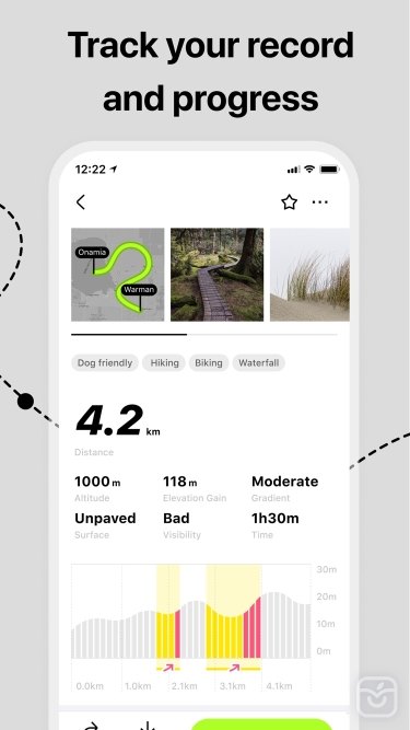 تصاویر Trailscape: Hike, Bike & Run ++