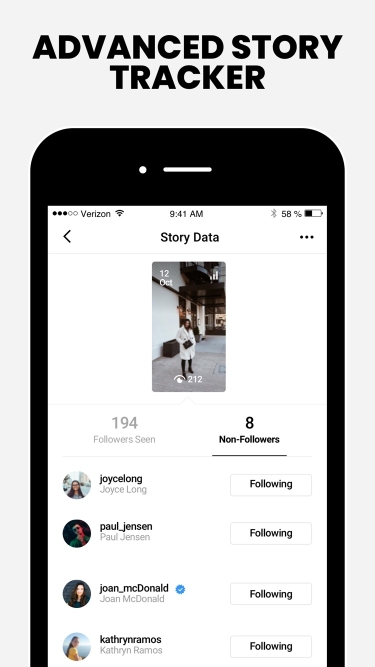 تصاویر FollowMeter for Instagram