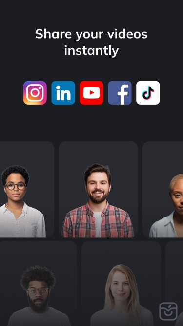 تصاویر D-ID: AI Video Generator ++