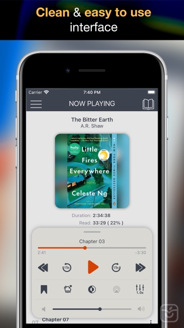 تصاویر ListenBook Pro: bookplayer | $17.99