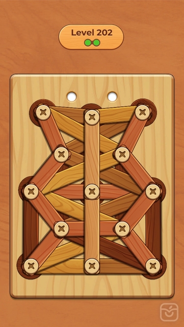 تصاویر Wood Nuts: Screw Puzzle ++