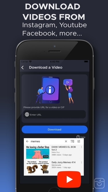 تصاویر Meta Meme: Video/Image Maker ++