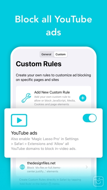 تصاویر Ad blocker by Magic Lasso ++