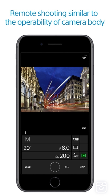 تصاویر Imaging Edge Mobile