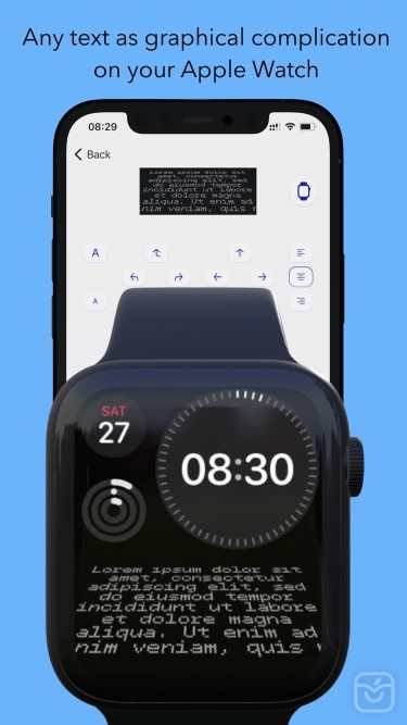 تصاویر Inscribed - words on watch