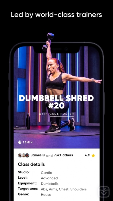تصاویر Fiit: Workouts & Fitness Plans