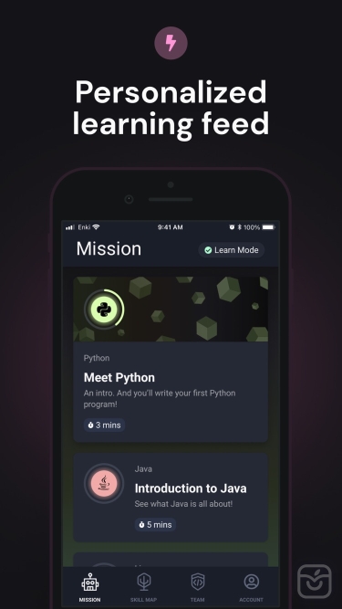 تصاویر Enki: Learn Coding/Programming ++