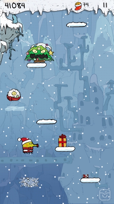 تصاویر Doodle Jump Christmas PLUS