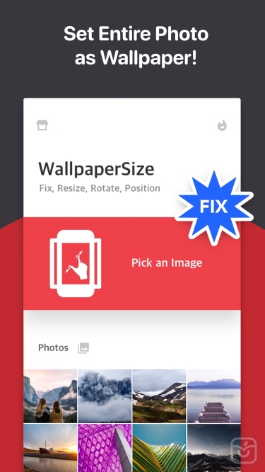 تصاویر WallpaperSize : Resize & Fit