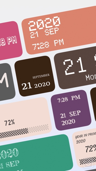 تصاویر Pixel Widgets