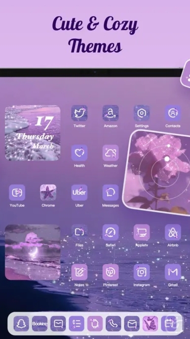 تصاویر Cool Themes & Fonts: Cute Text